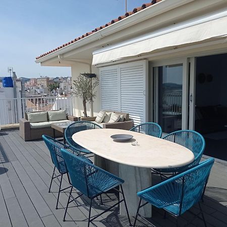 Ático con Fantásticas Vistas al Mar y la iglesia Apartamento Sitges Exterior foto